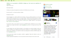 Desktop Screenshot of blog.wizfolio.com